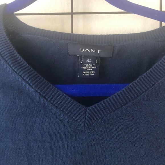 Gant V Neck sweater XL - Picture 3 of 5